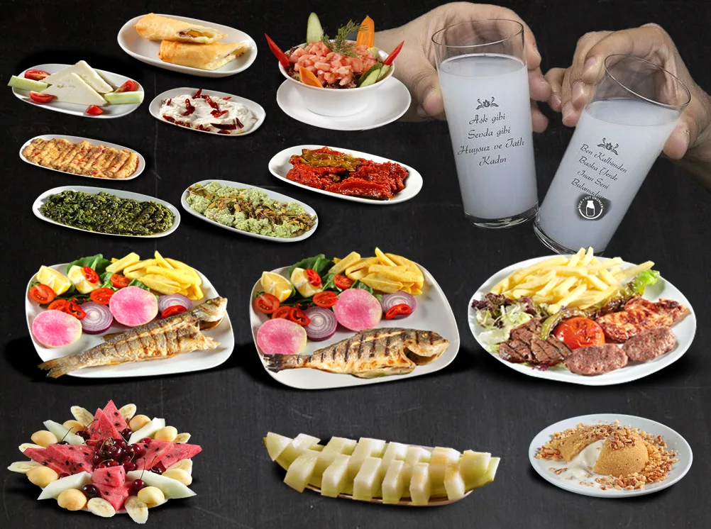 Tekirdağ Altın Seri 50 cl Menü